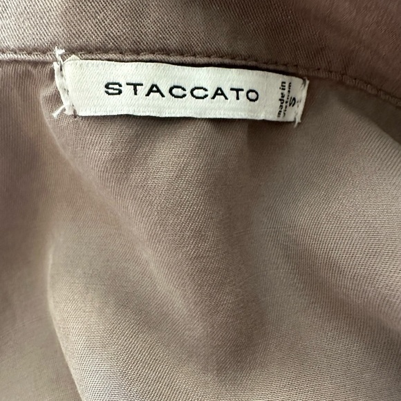 Staccato brushed taupe utility jacket with cinching - Picture 7 of 8